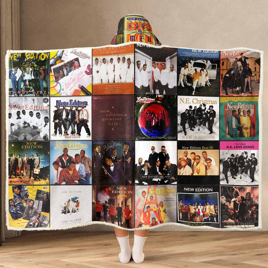 New Edition Wearable Hooded Blanket – A Cozy R&B Time Capsule