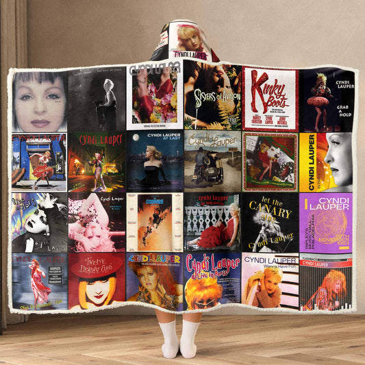 Cyndi Lauper Wearable Hooded Blanket – ’80s Magic You Can Wrap Around You