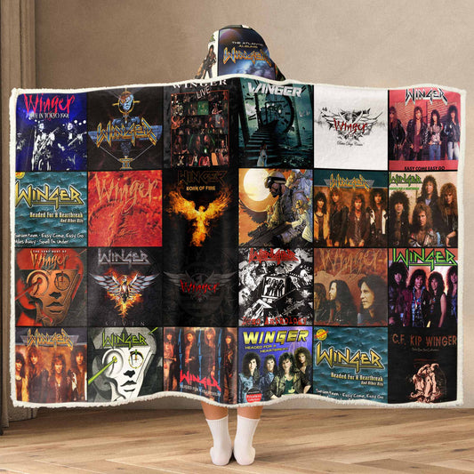 Winger Wearable Hooded Blanket – Wrap Yourself in Pure Rock Energy