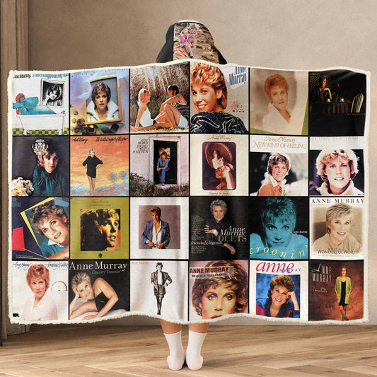 Anne Murray Wearable Hooded Blanket – A Cozy Tribute to Timeless Classics