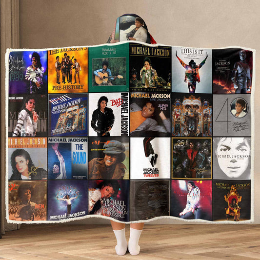 Michael Jackson Wearable Hooded Blanket – A Pop Legacy You Can Wrap Around You