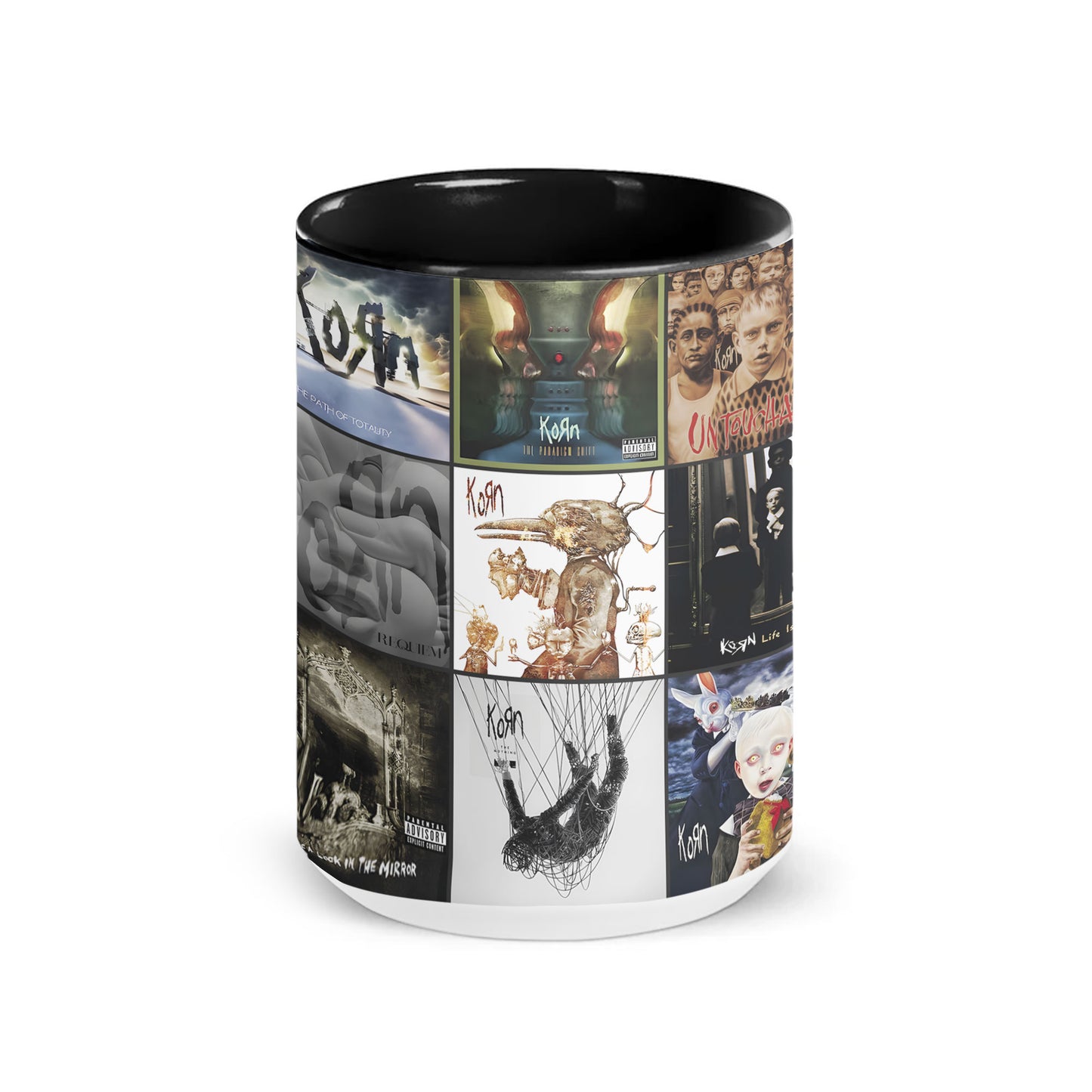 Korn Accent Mug – Iconic Album Art Collection