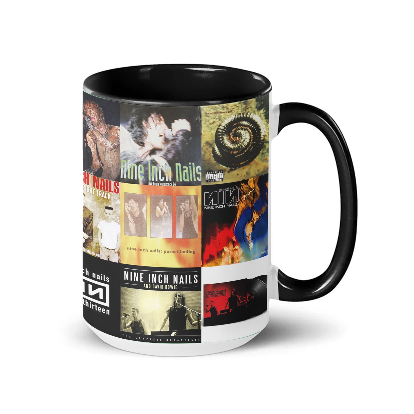 Nine Inch Nails Accent Mug – Industrial Echoes Collection