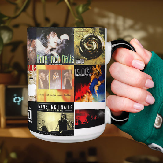 Nine Inch Nails Accent Mug – Industrial Echoes Collection