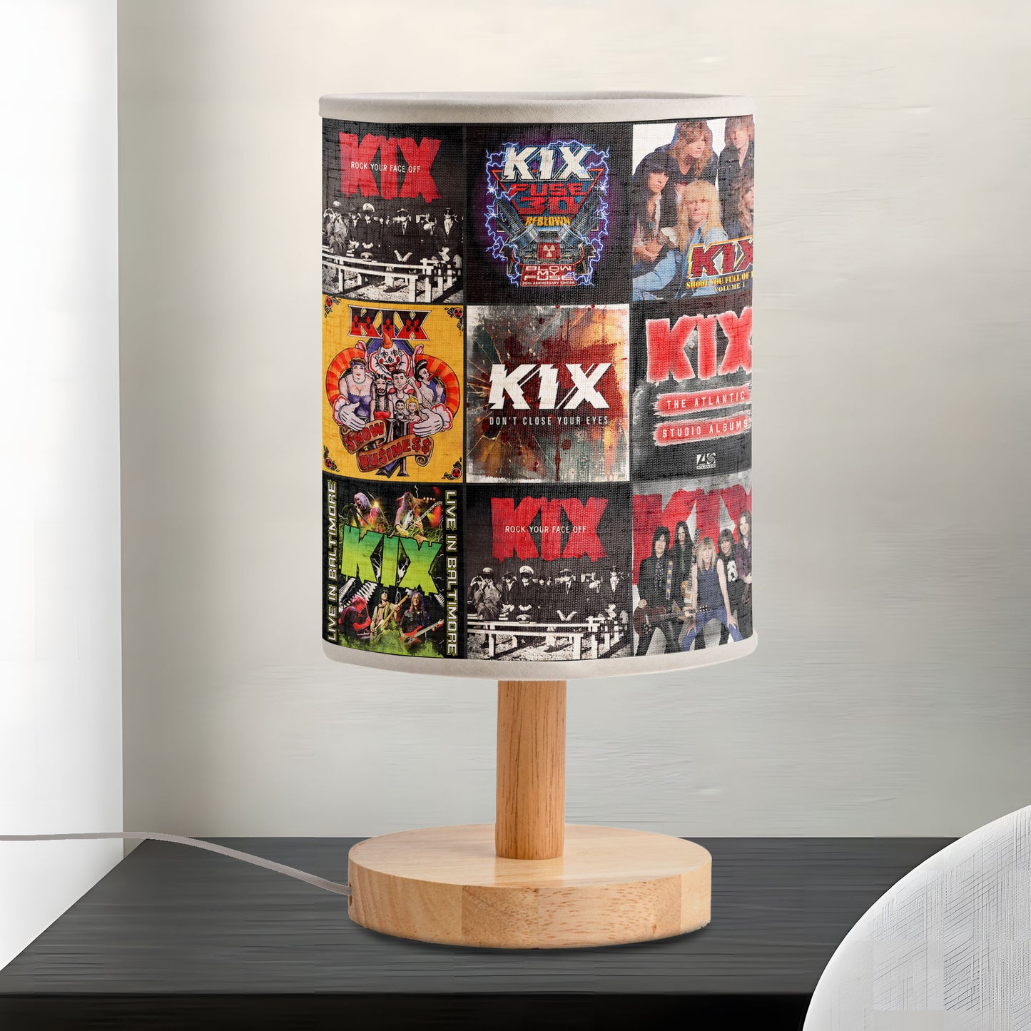 Kix Lamp – Rock Your Face Off Memories Glow