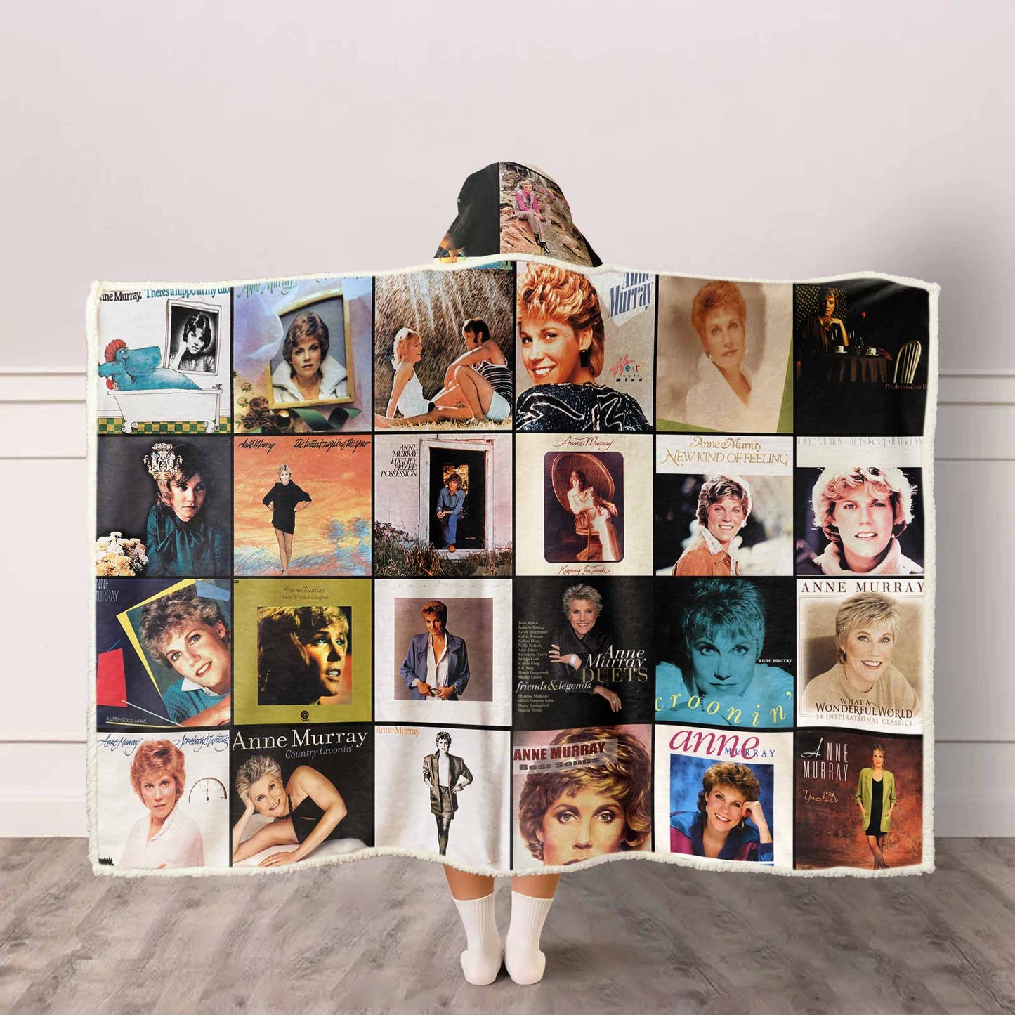 Anne Murray Wearable Hooded Blanket – A Cozy Tribute to Timeless Classics