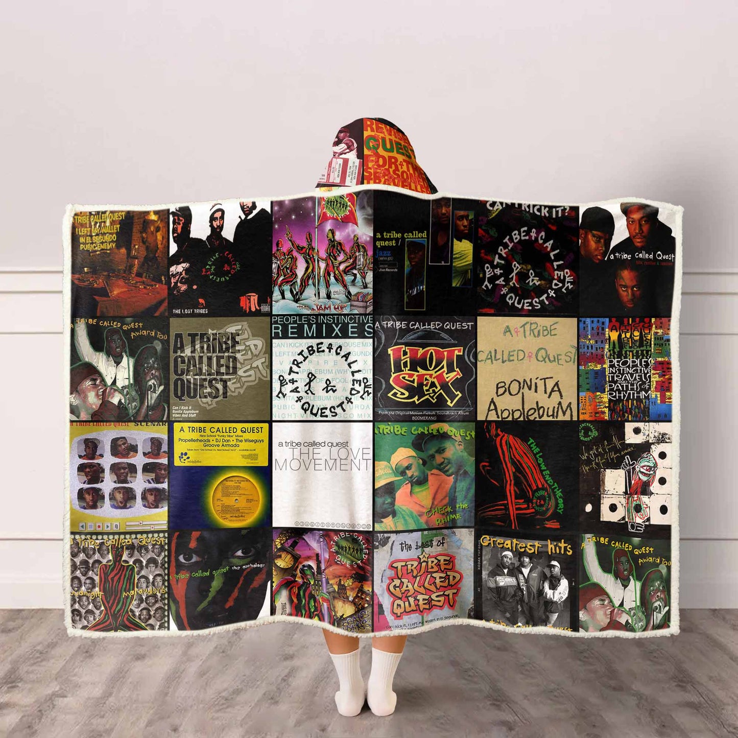 A Tribe Called Quest Wearable Hooded Blanket – A Hip-Hop Classic You Can Wear