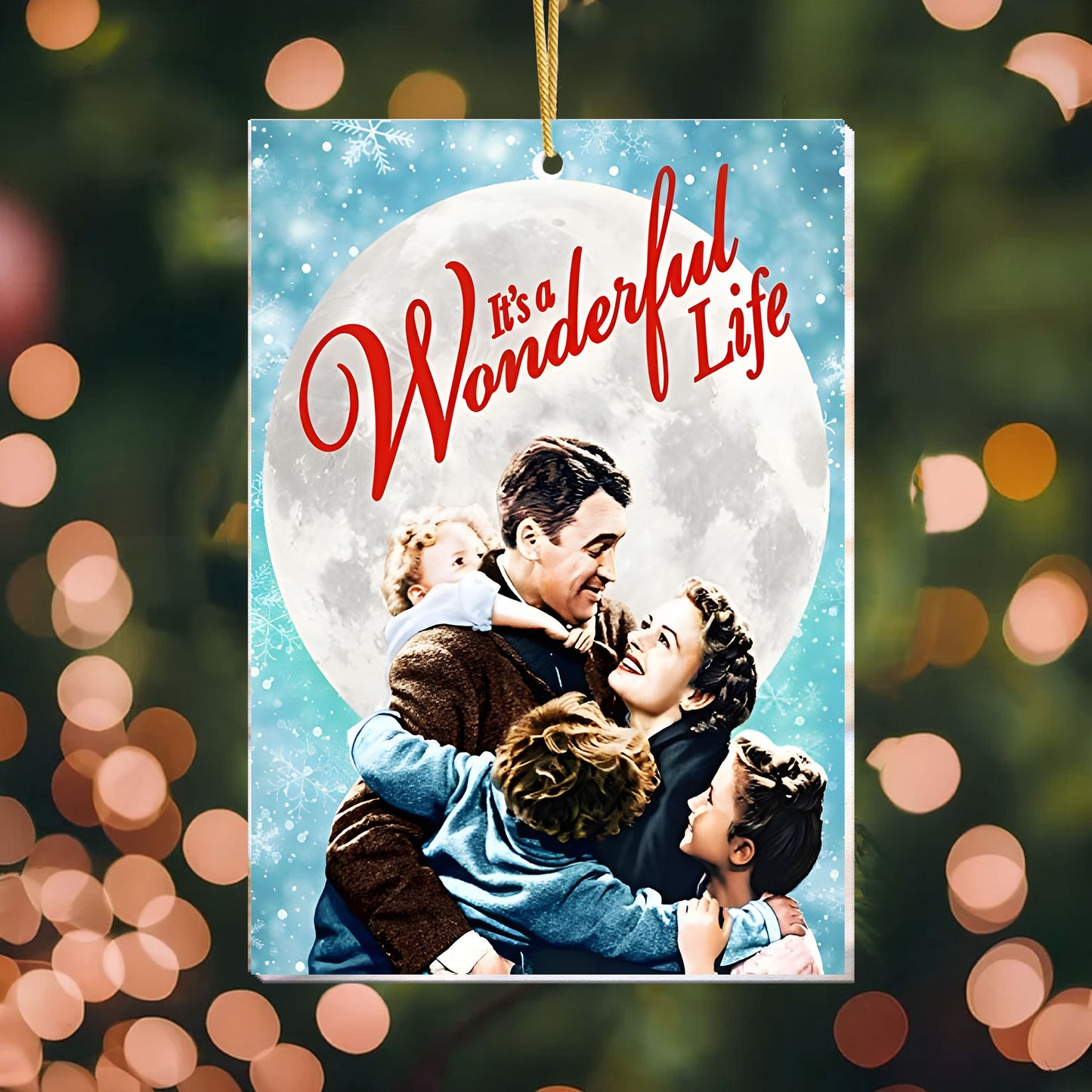 It’s a Wonderful Life Ornament – Vintage Christmas Movie Keepsake
