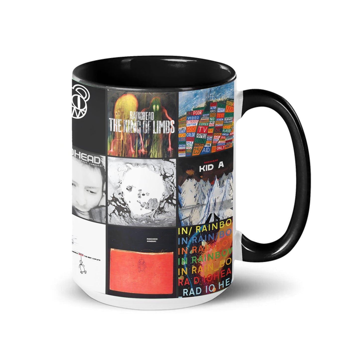Radiohead Album Art Mug – For the Melancholic Dreamers
