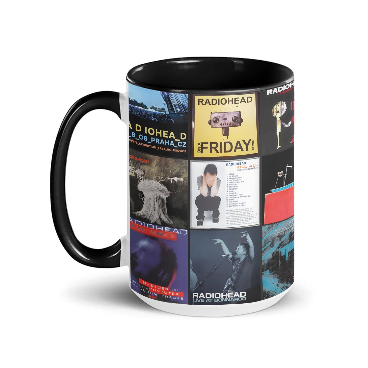 Radiohead Album Art Mug – For the Melancholic Dreamers