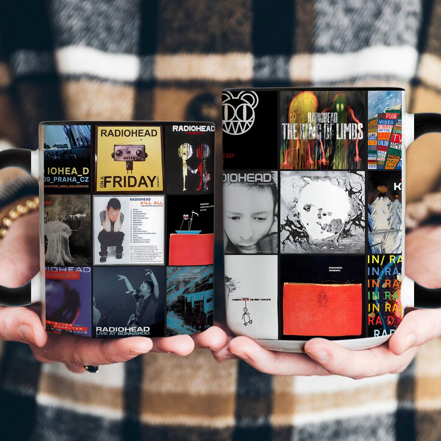 Radiohead Album Art Mug – For the Melancholic Dreamers