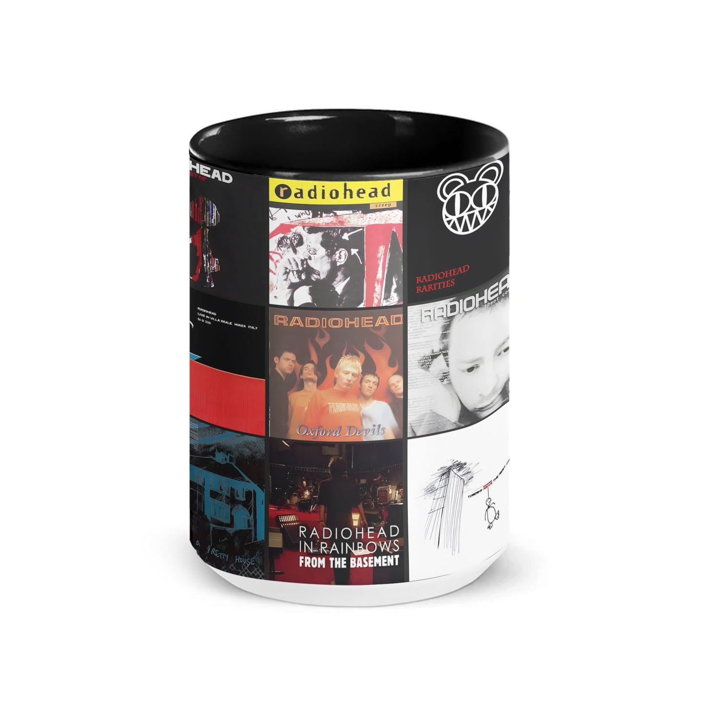 Radiohead Album Art Mug – For the Melancholic Dreamers