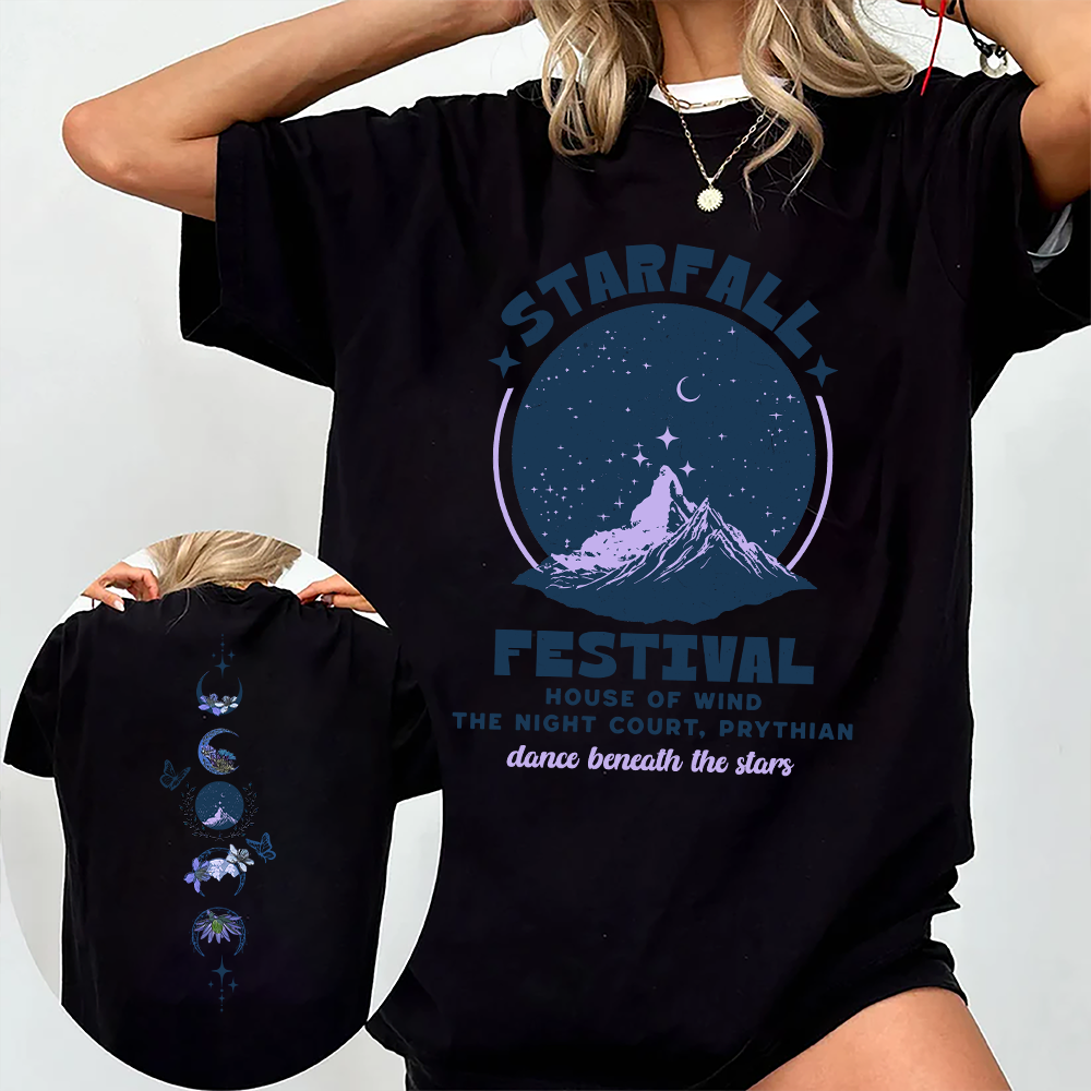 Starfall Festival" Night Court Shirt - ACOTAR Tee