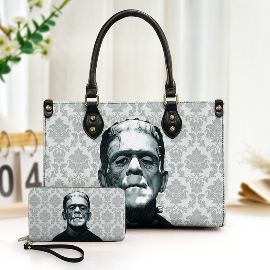 Frankenstein Leather Handbag & Wallet Set