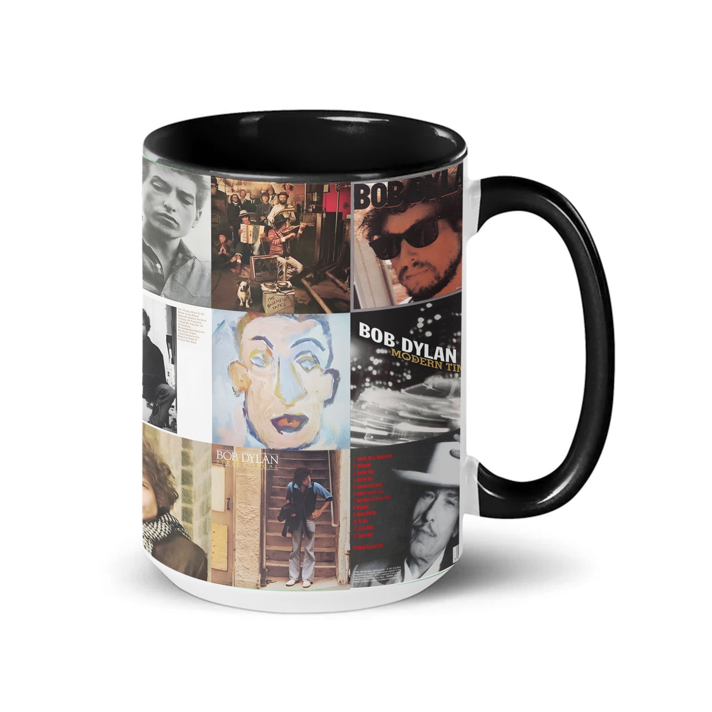 Bob Dylan Accent Mug – Timeless Words & Melodies