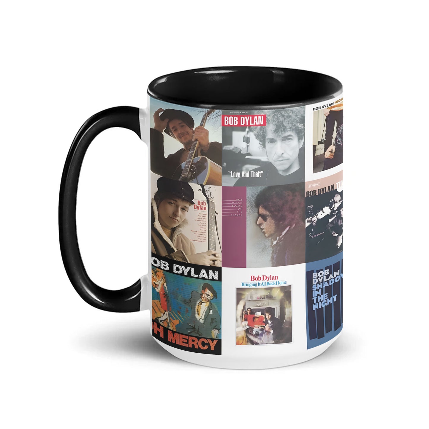 Bob Dylan Accent Mug – Timeless Words & Melodies