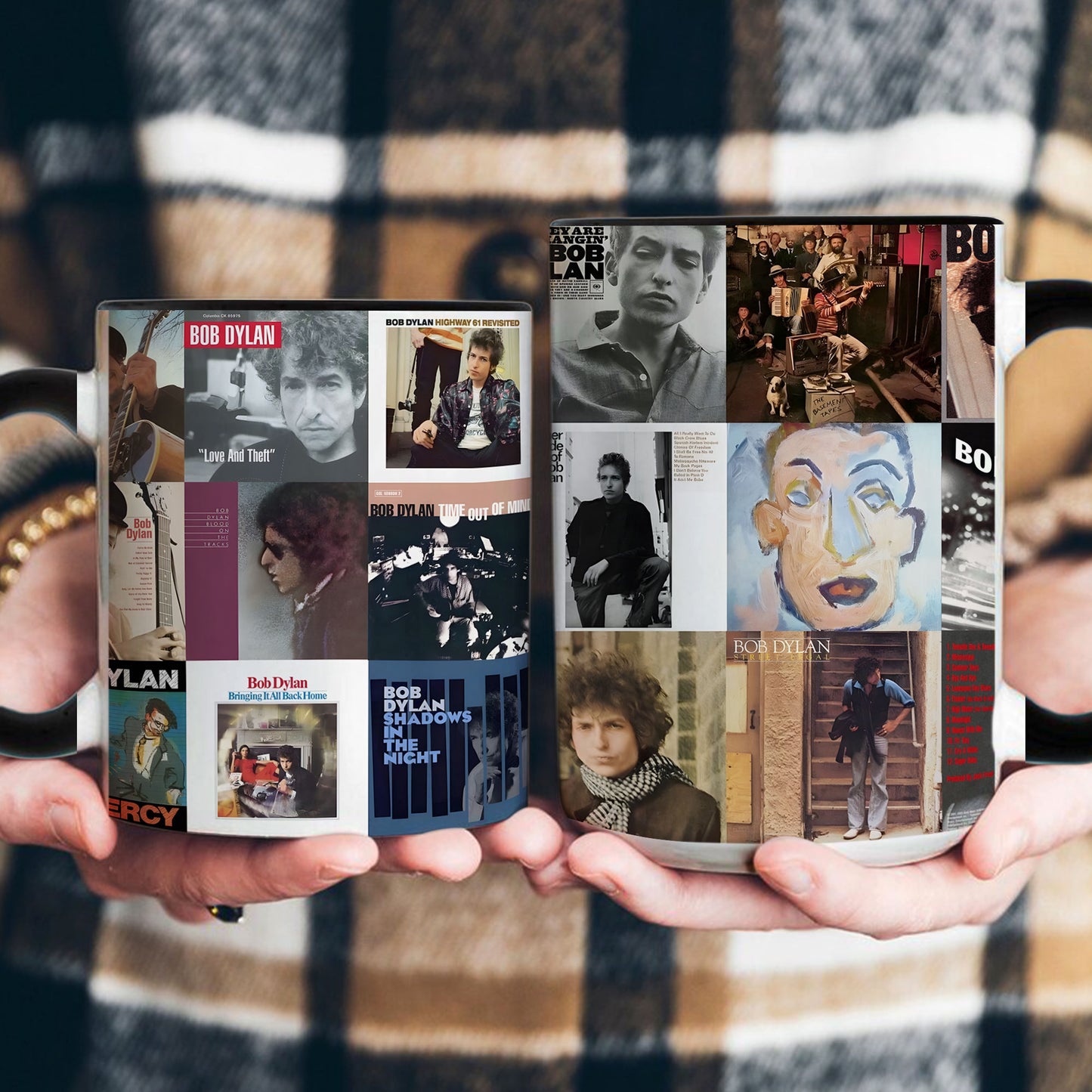 Bob Dylan Accent Mug – Timeless Words & Melodies