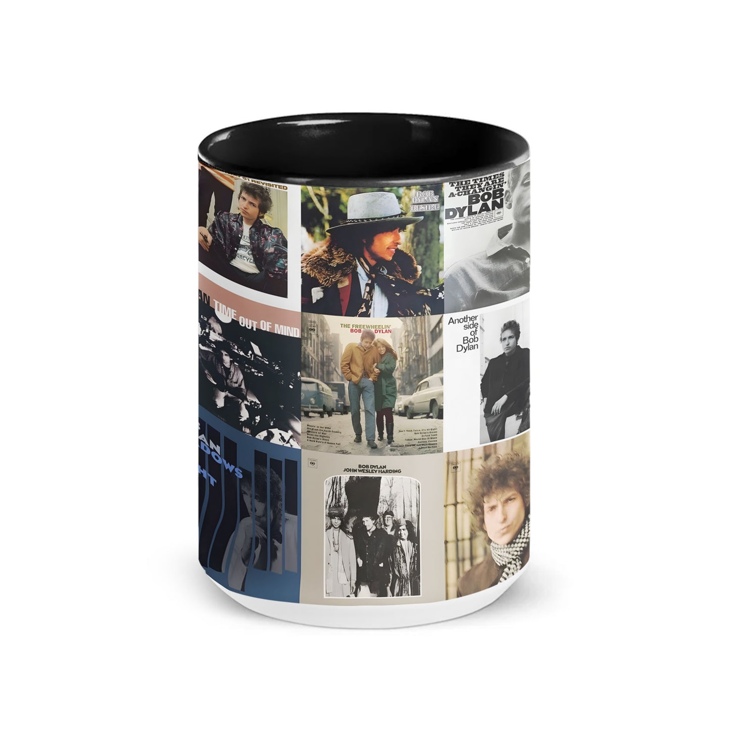 Bob Dylan Accent Mug – Timeless Words & Melodies