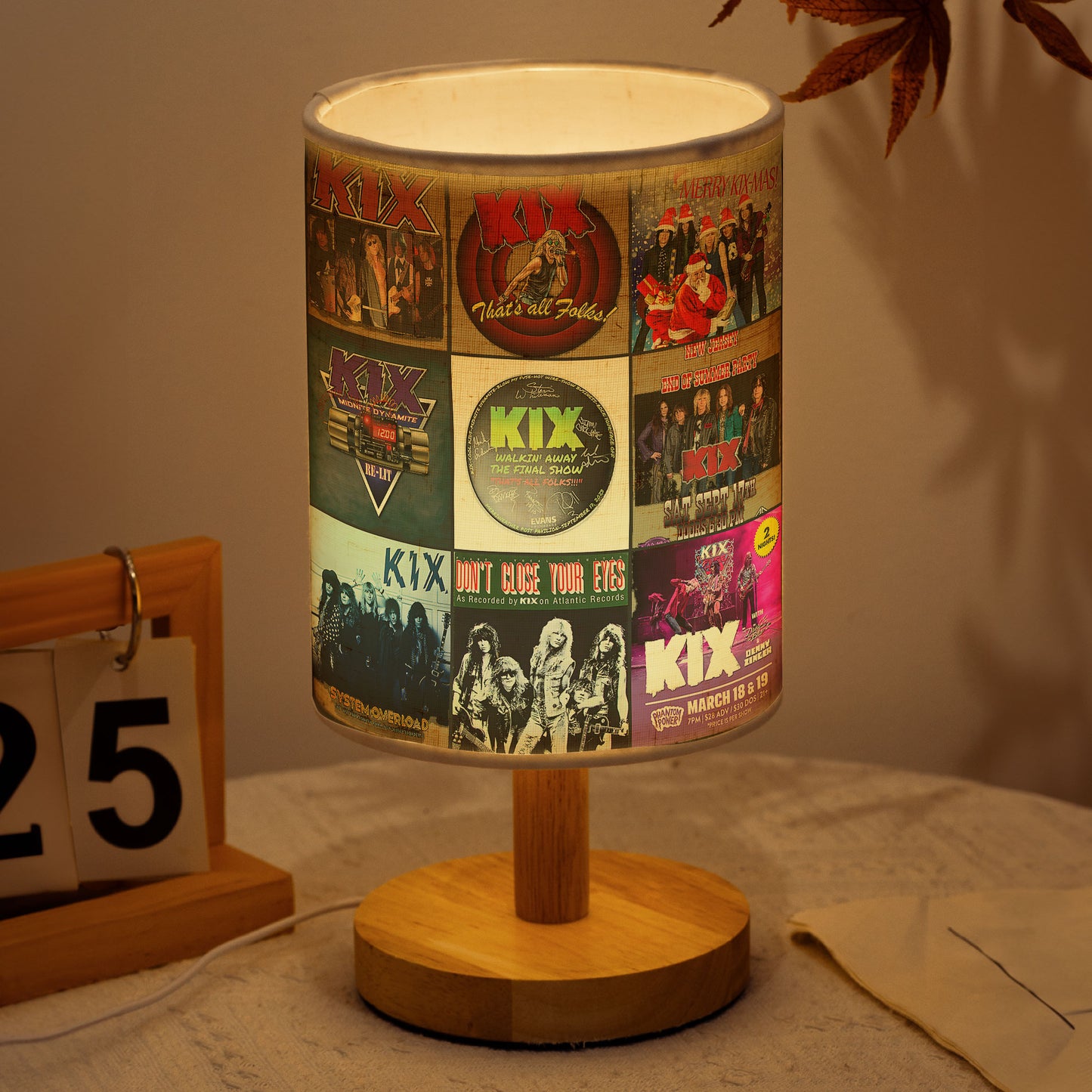 Kix Lamp – Rock Your Face Off Memories Glow