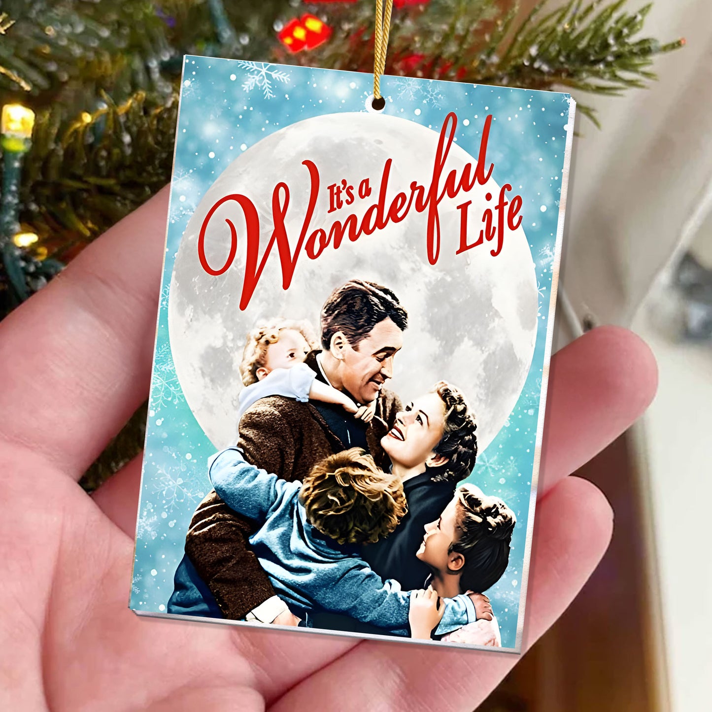 It’s a Wonderful Life Ornament – Vintage Christmas Movie Keepsake