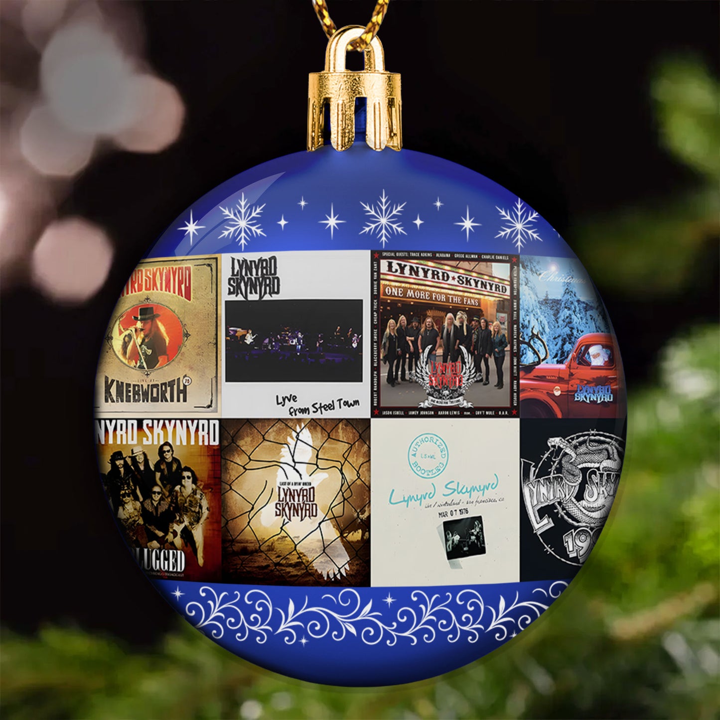 Lynyrd Skynyrd Ball Ornament – A Southern Rock Tribute for the Holiday Season