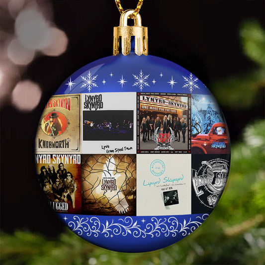 Lynyrd Skynyrd Ball Ornament – A Southern Rock Tribute for the Holiday Season