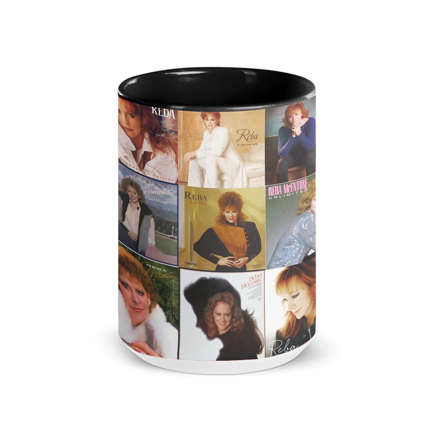 Reba McEntire Accent Mug – Country Music Queen Album Art Collection