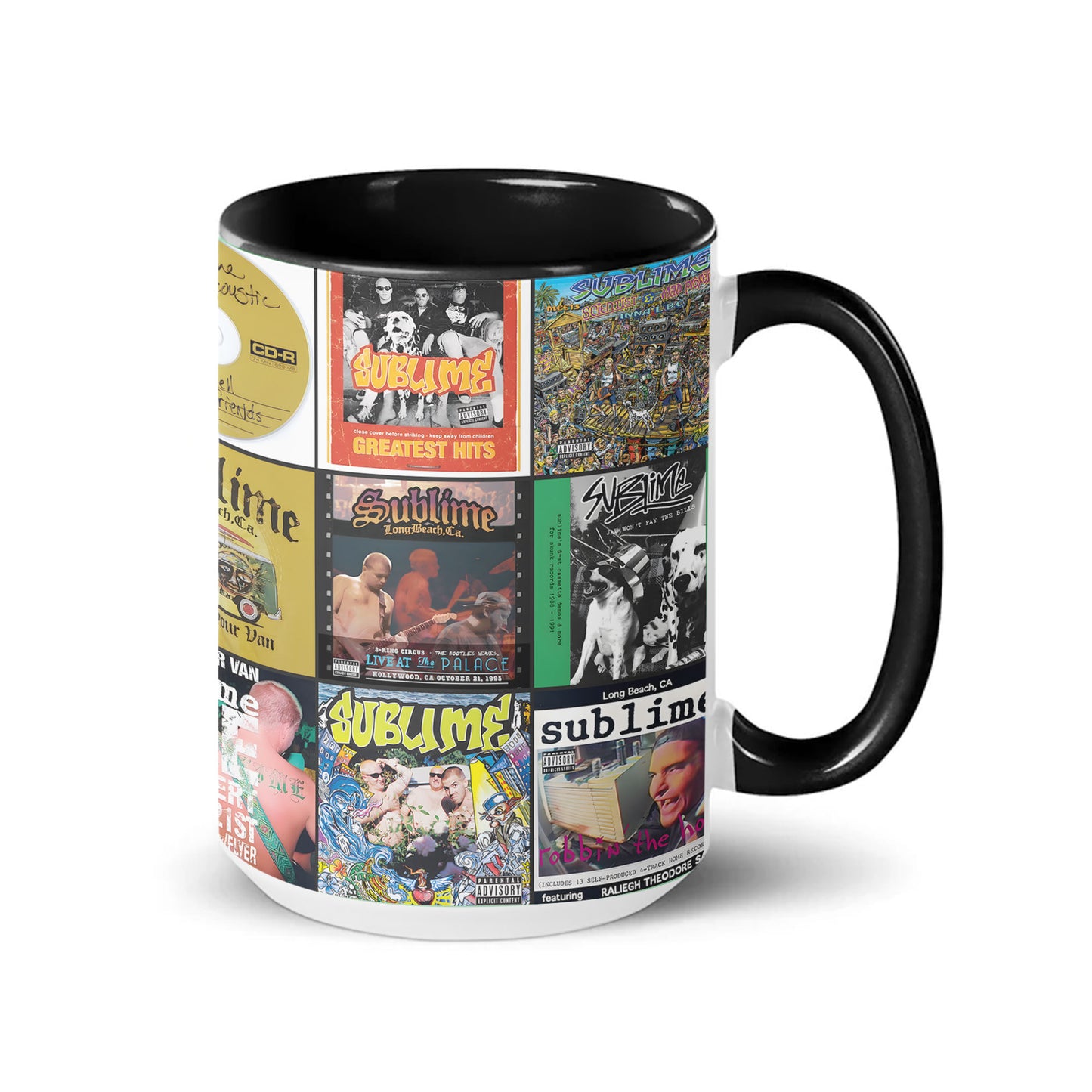 Sublime Accent Mug – California Reggae Punk Album Art Collection