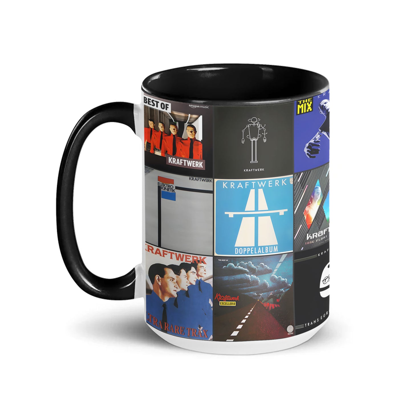 Kraftwerk Accent Mug – Electronic Music Pioneer Album Art Collection