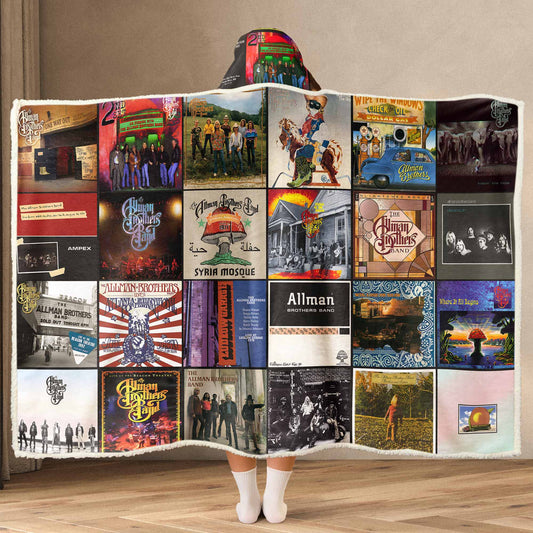 The Allman Brothers Band Wearable Hooded Blanket