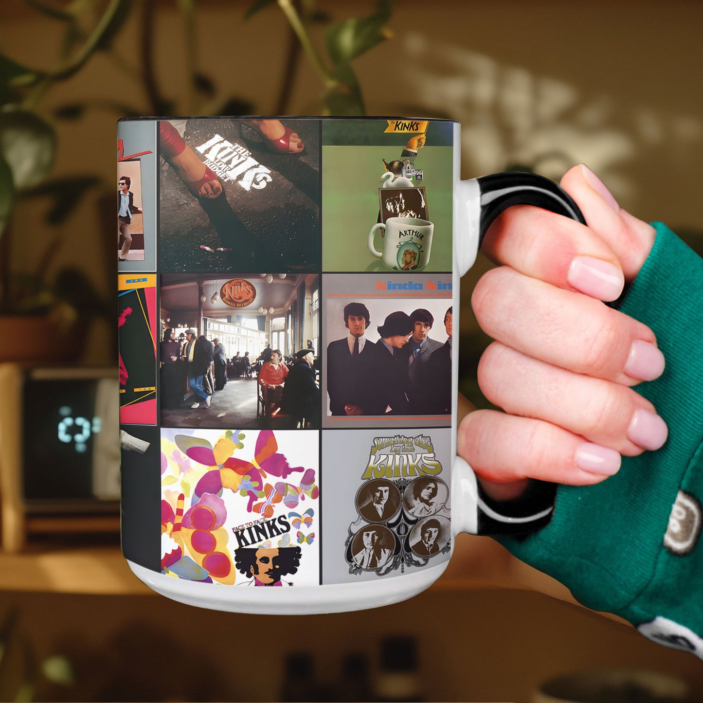 The Kinks Accent Mug – British Rock Legends Album Art Collection