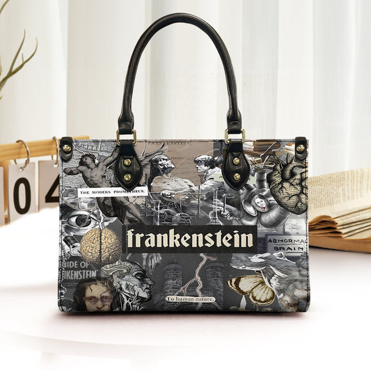 Frankenstein Leather Handbag – Gothic Literature Inspired Design