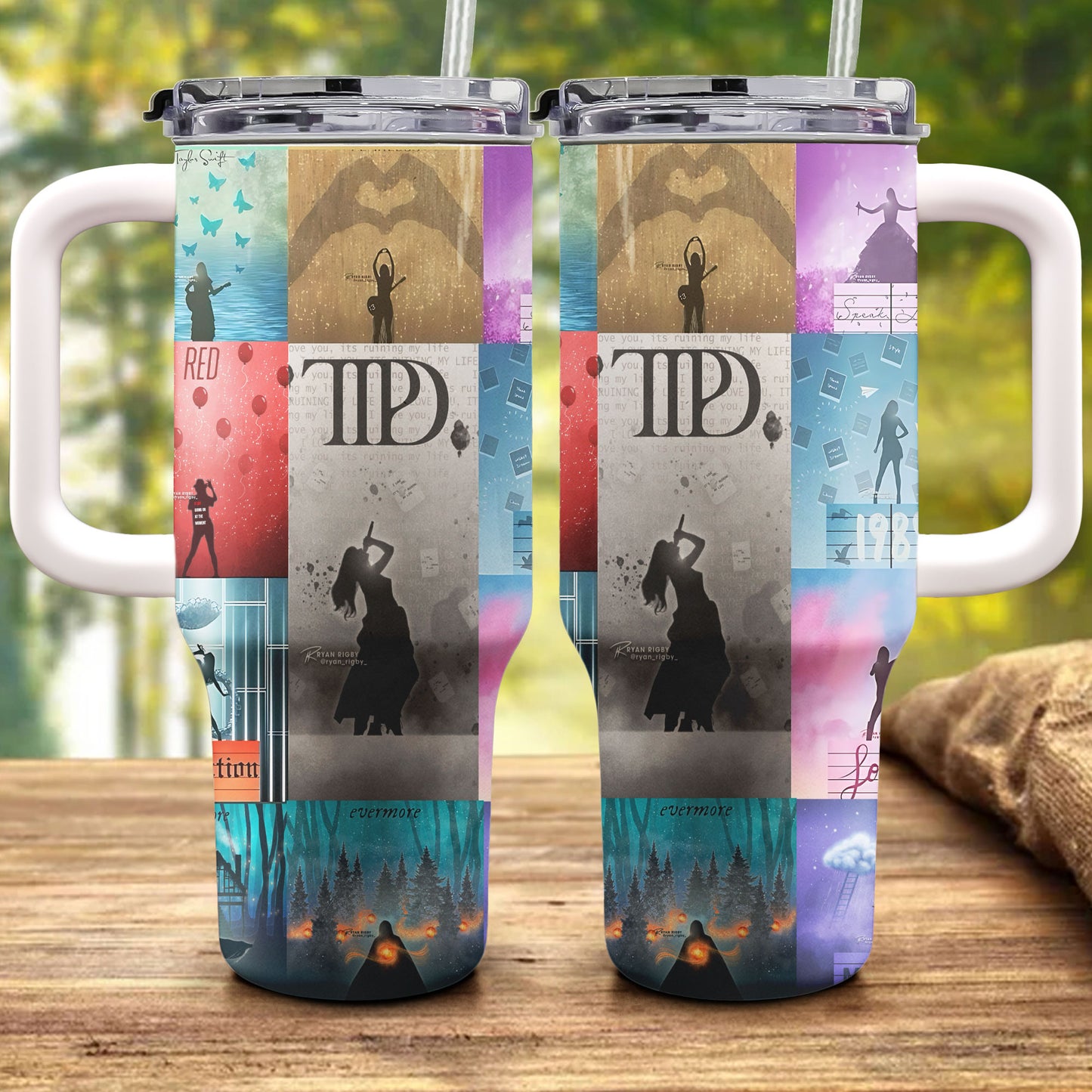 🌟 Taylor Swift Album Tumbler – 20oz Stainless Steel Travel Cup 🌟