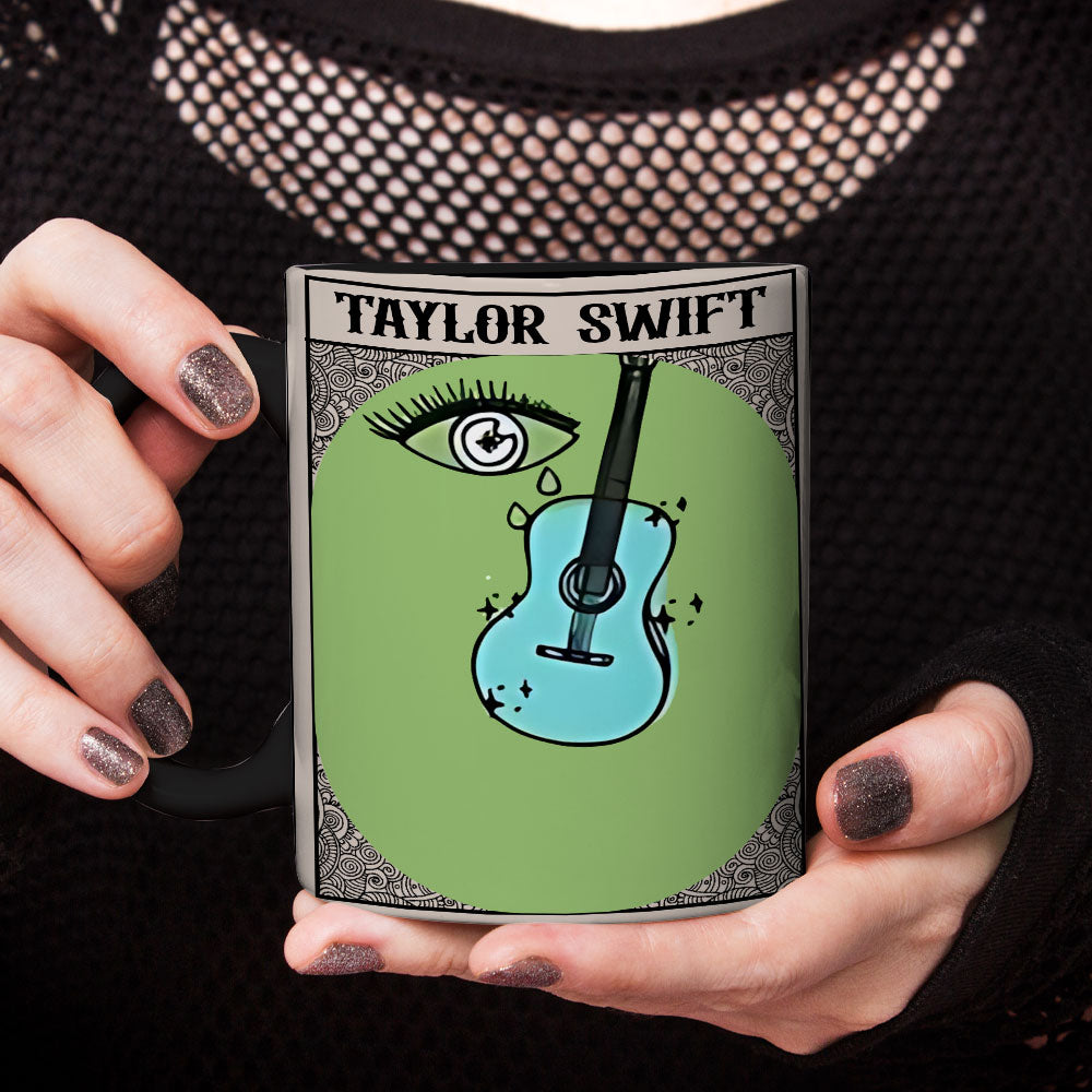 Taylor Swift Guitar & Tears Mug
