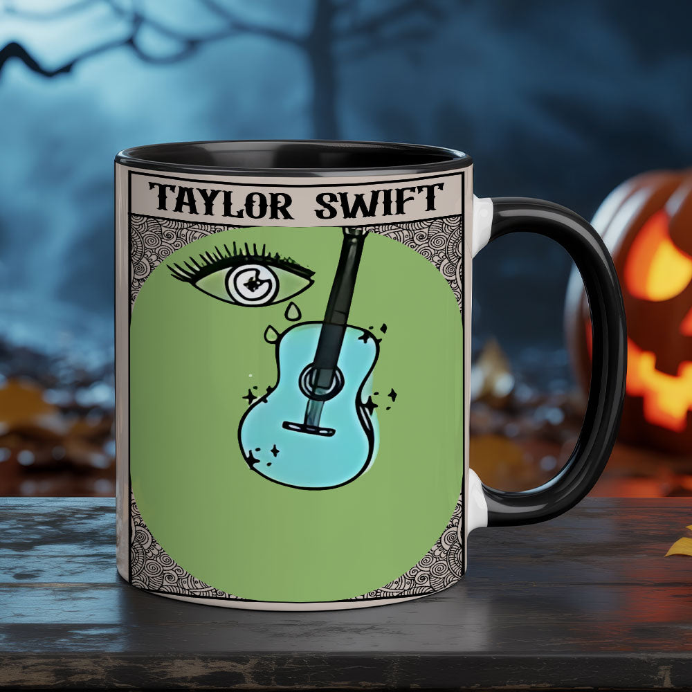 Taylor Swift Guitar & Tears Mug