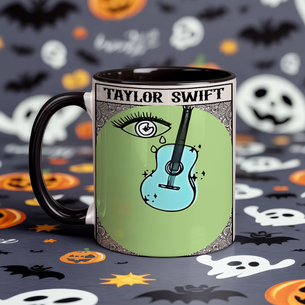 Taylor Swift Guitar & Tears Mug