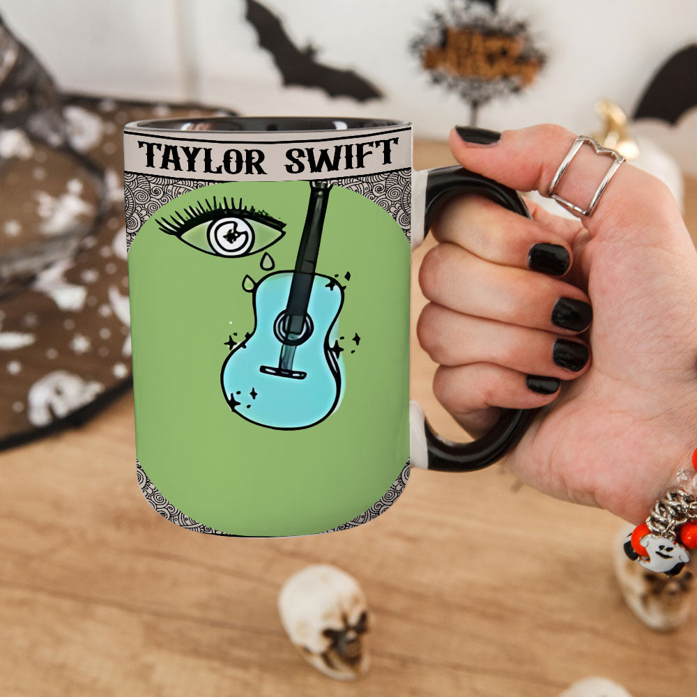 Taylor Swift Guitar & Tears Mug