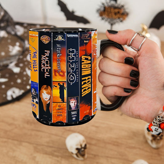 Halloween Revival – VHS Slasher Era Accent Mug