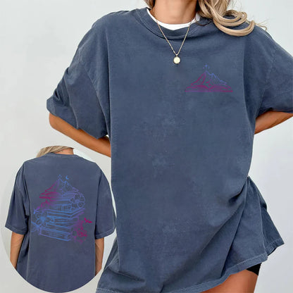 Bookish Mountains Tee – For Fans of SJM’s Worlds Shirt