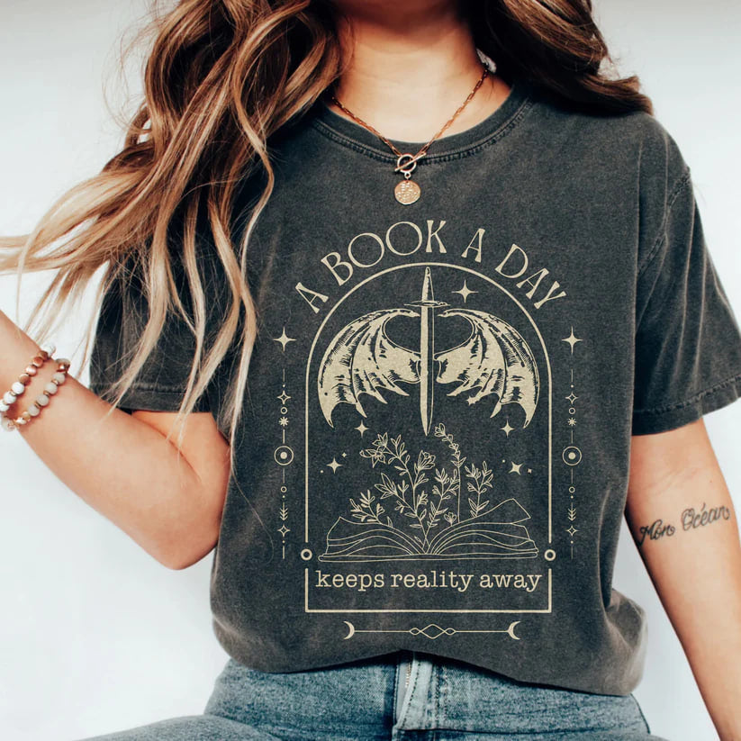 A Book A Day Comfort Tee