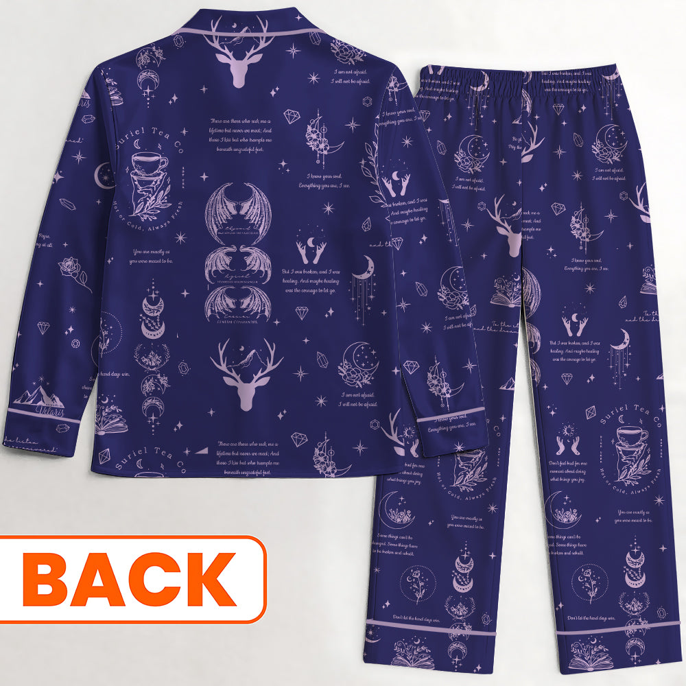 Night Court with our ACOTAR - Velaris City Pajamas Satin Set