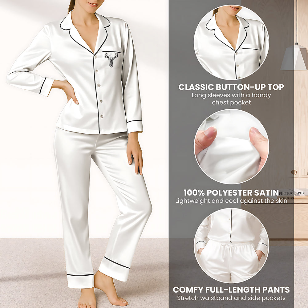 You Do Not Yield – Aelin's Satin Pajamas Set