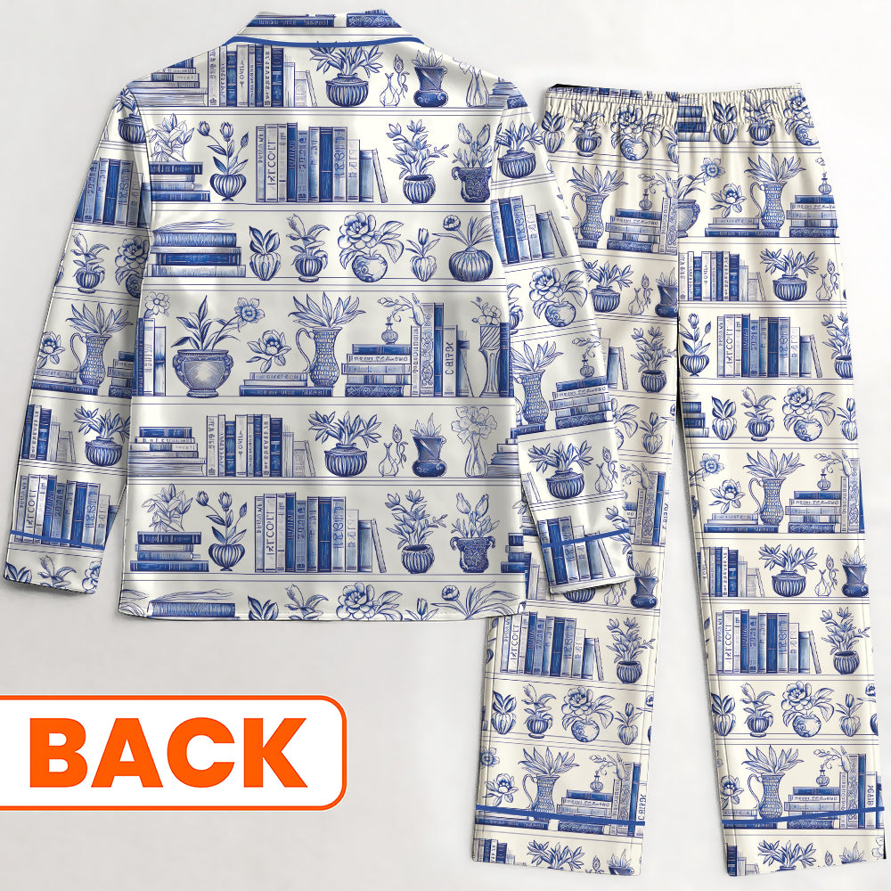 Abraxos You Belong Among Wildflower - Satin Pajamas Set