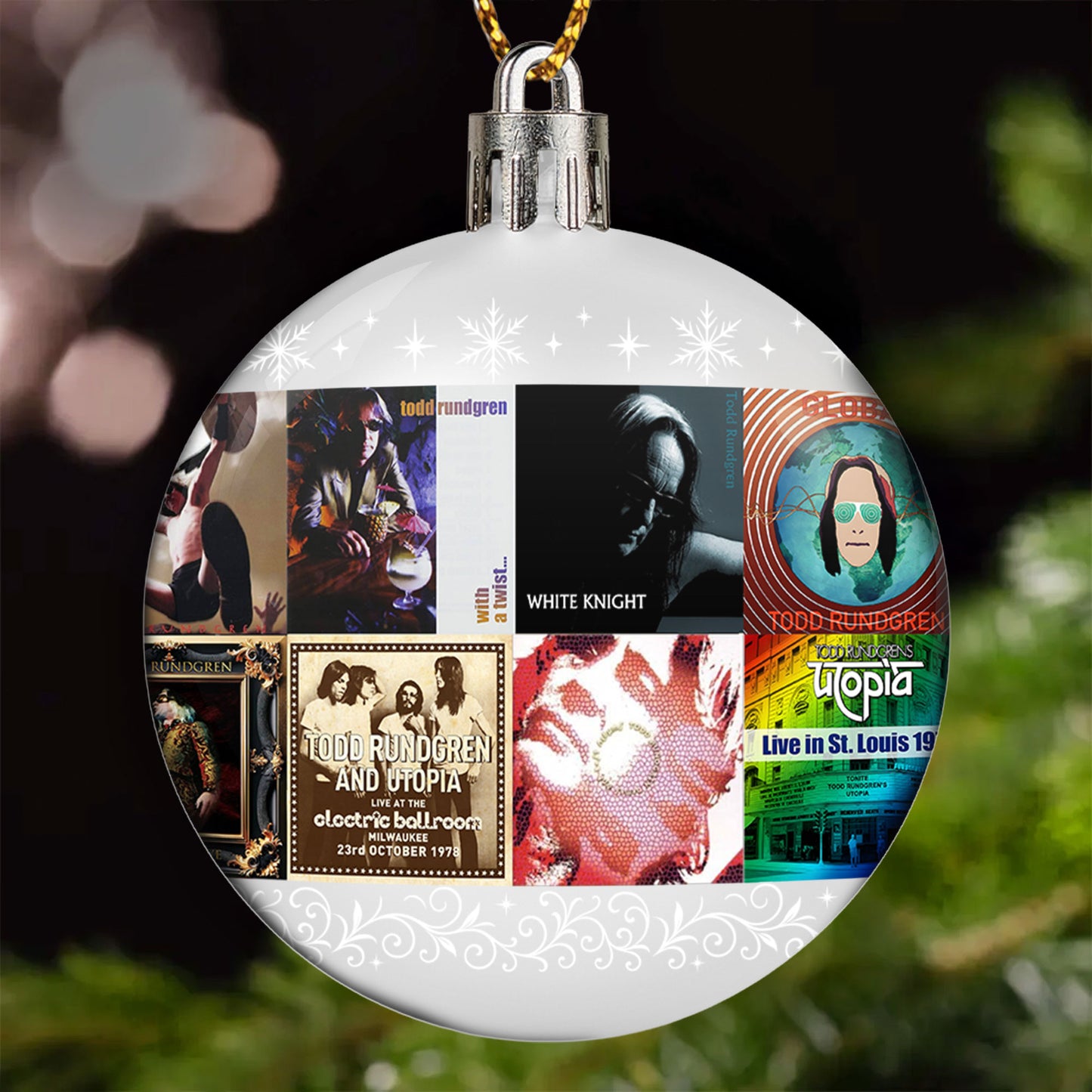 Todd Rundgren Ball Ornament – Celebrating the Artistry of a True Visionary
