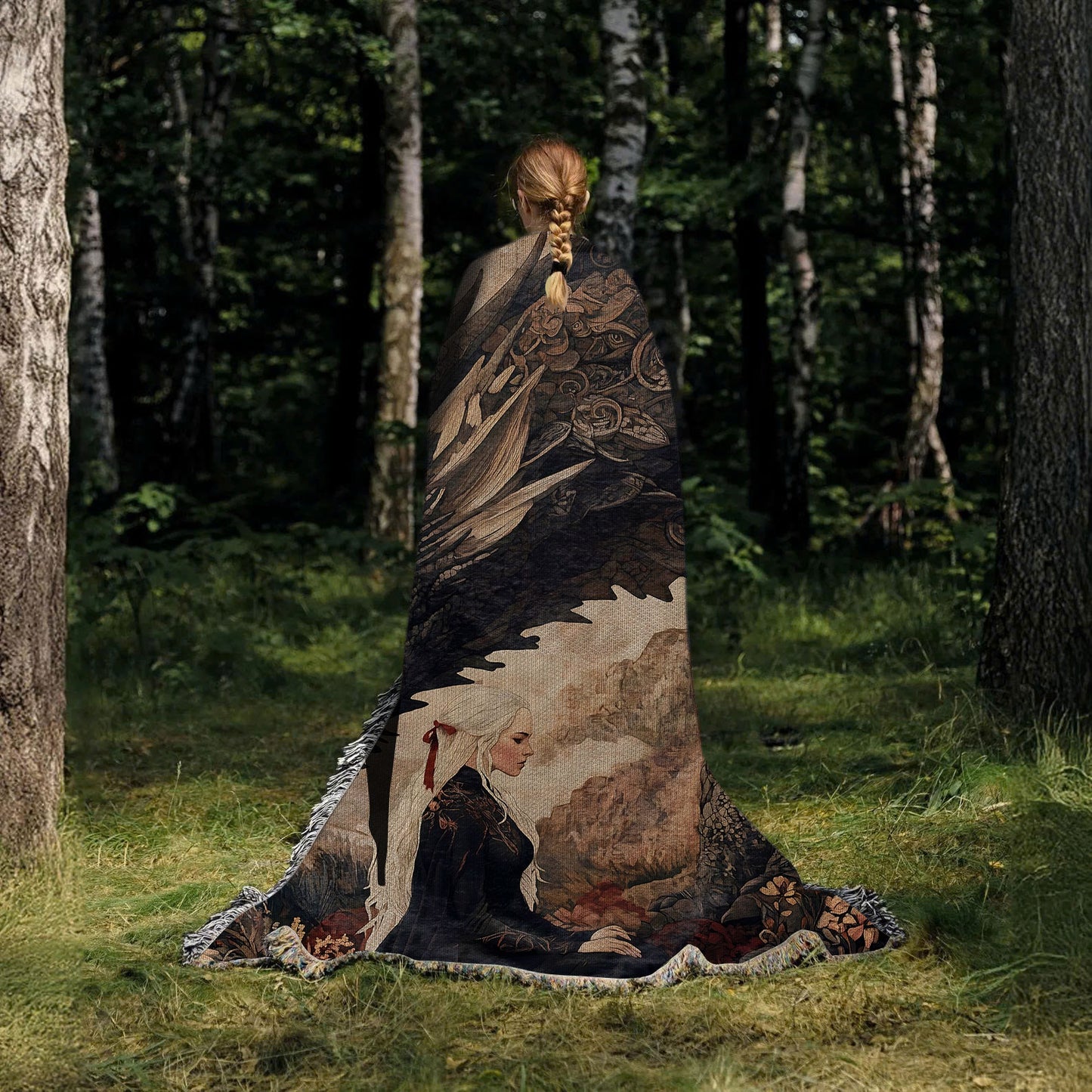 Manon & Abraxos – Woven Blanket of Iron Teeth and Loyalty