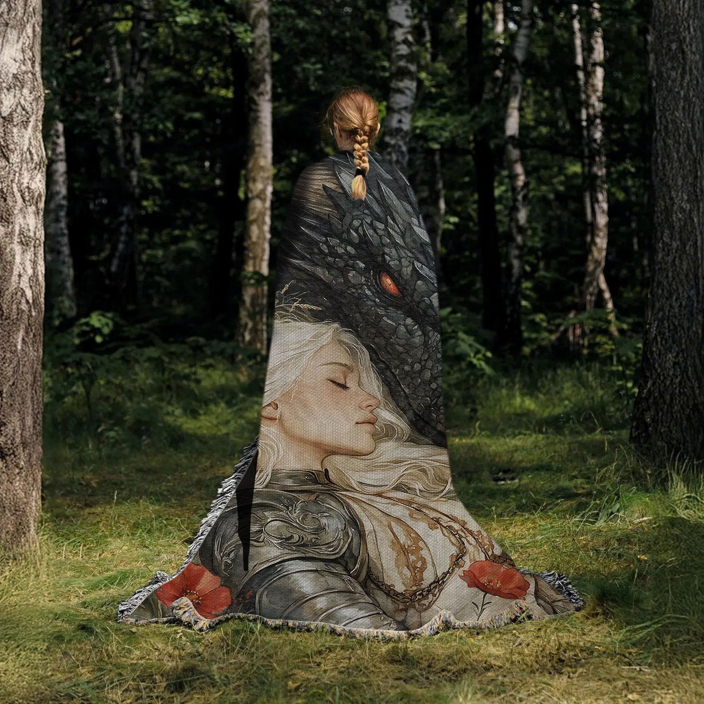 Manon & Abraxos Woven Blanket
