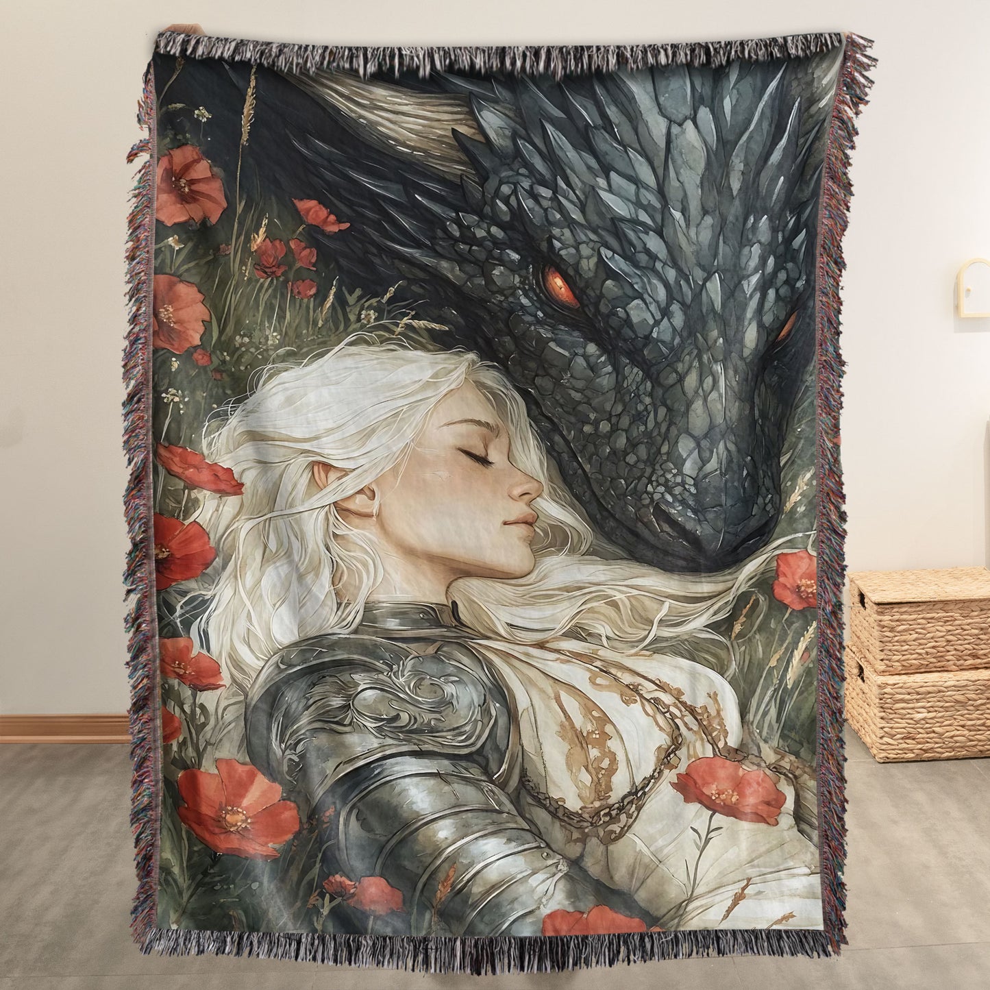 Manon & Abraxos Woven Blanket