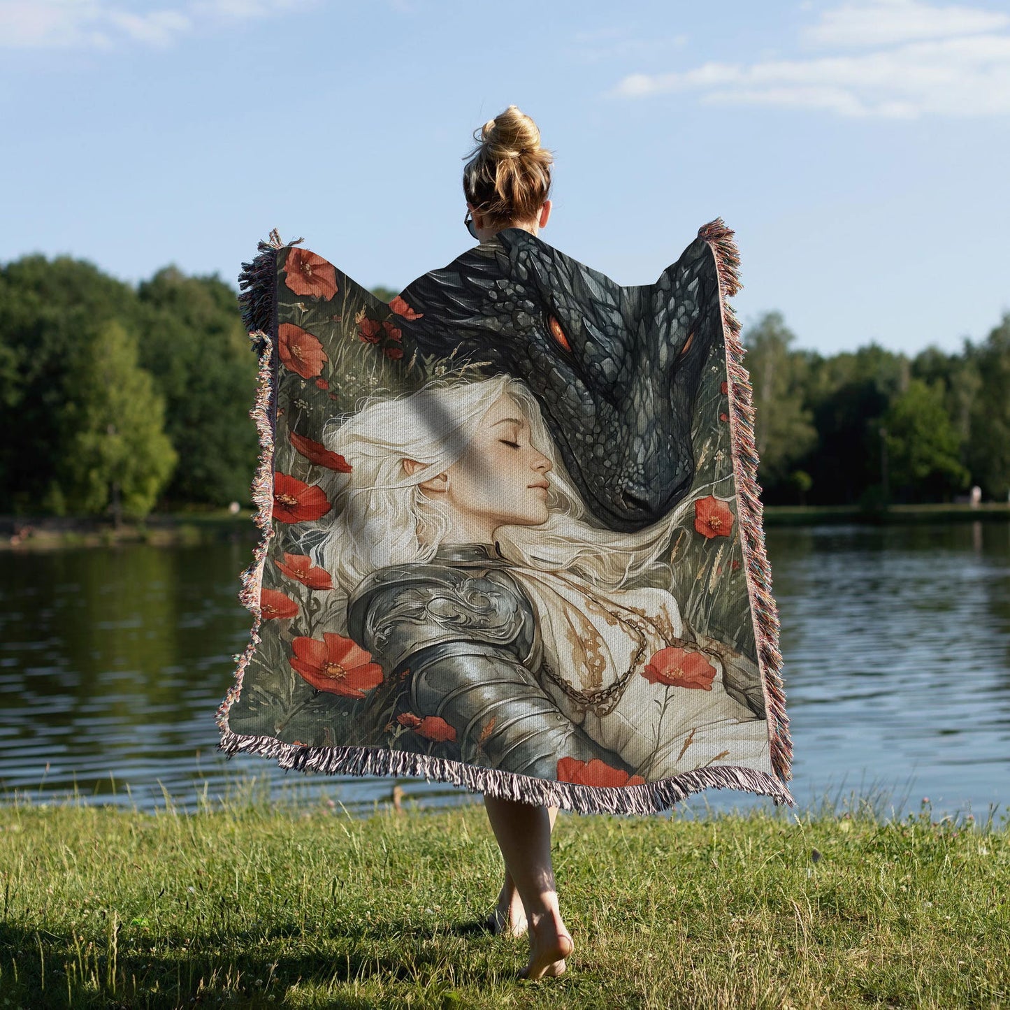 Manon & Abraxos Woven Blanket