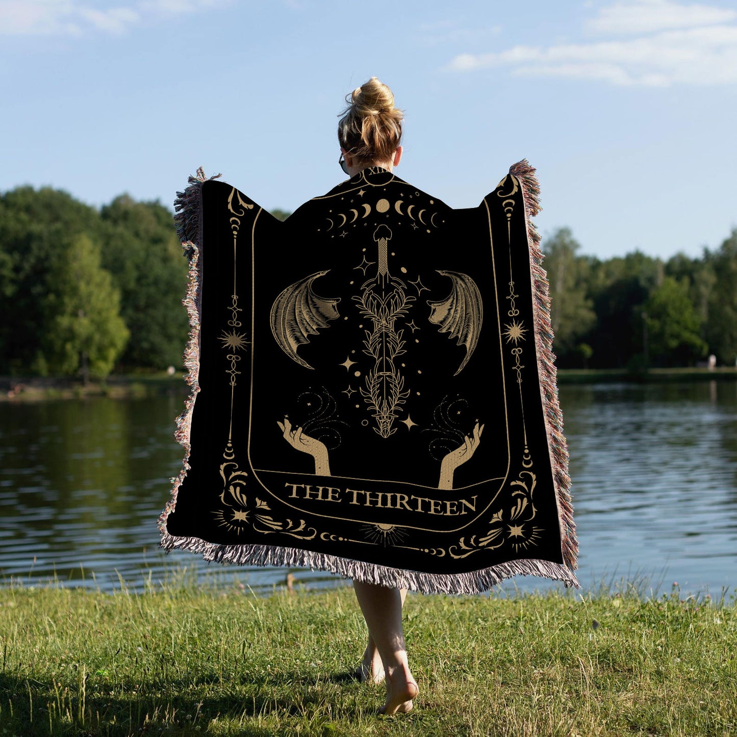 Fallen Wings – A Tribute to the Bat Boys Woven Blanket
