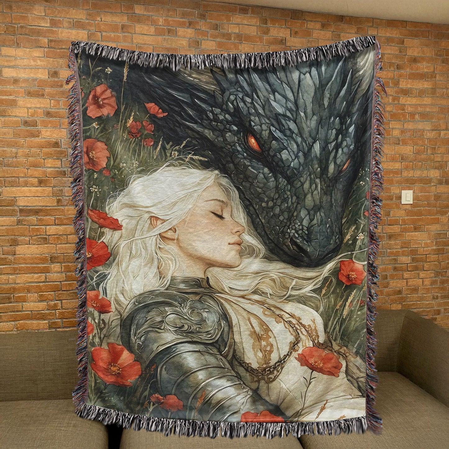 Manon & Abraxos Woven Blanket